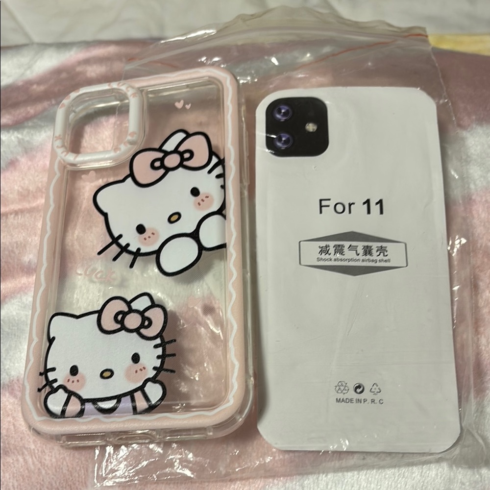 Hello Kitty Pink Phone Case for iPhone 11